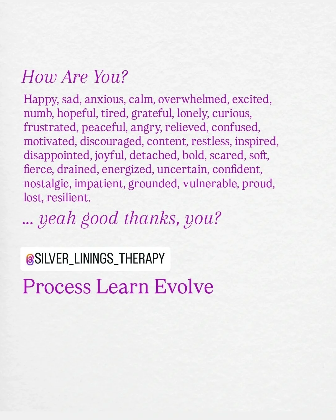 There&rsquo;s courage in simply noticing how you really feel. Not judging it, not fixing it, not forcing it into something prettier but just witnessing your truth. We spend so much of life trying to be 'okay' that we forget the strength it takes to s