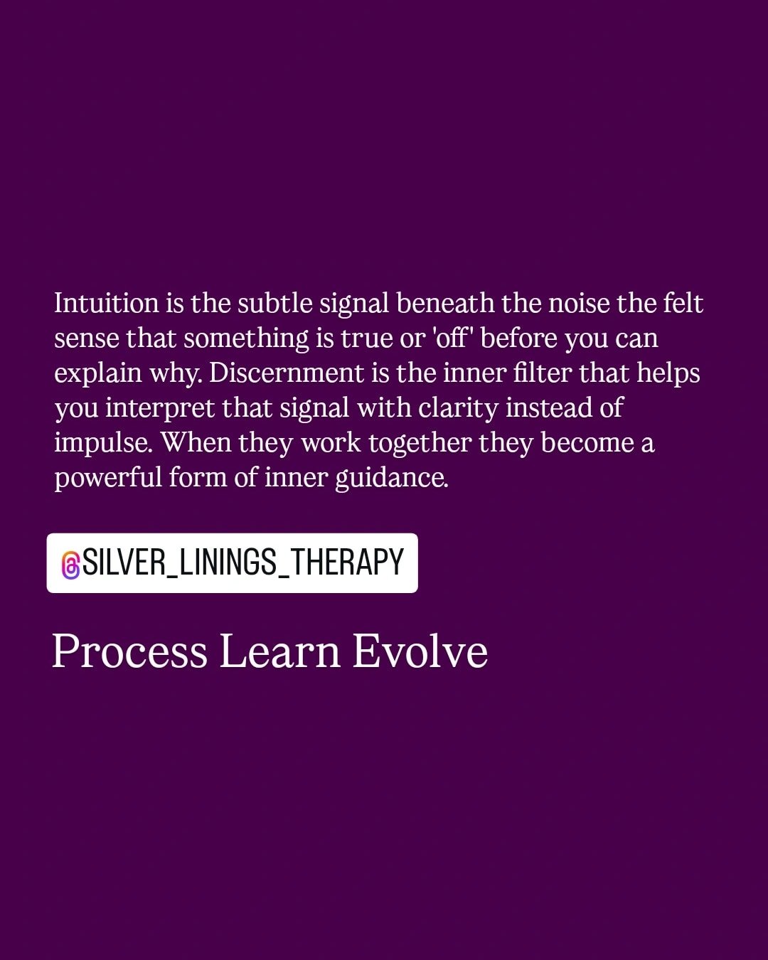 Intuition shows you what your deeper self already knows. It catches the micro-expressions, the energetic shifts, the patterns your conscious mind is too slow to make sense of. It nudges you toward people, places and possibilities that resonate with w