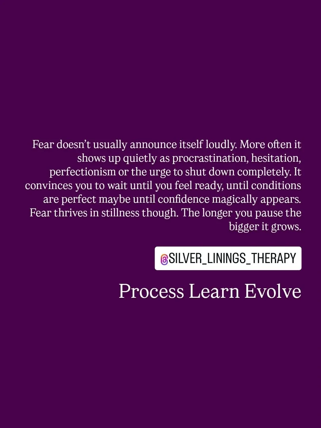 The truth is fear is not the boss of you. It never was. It feels powerful because you&rsquo;ve been listening to it instead of moving through it. The moment you take action even a small tiny step you disrupt its authority. Action shrinks fear. Motion
