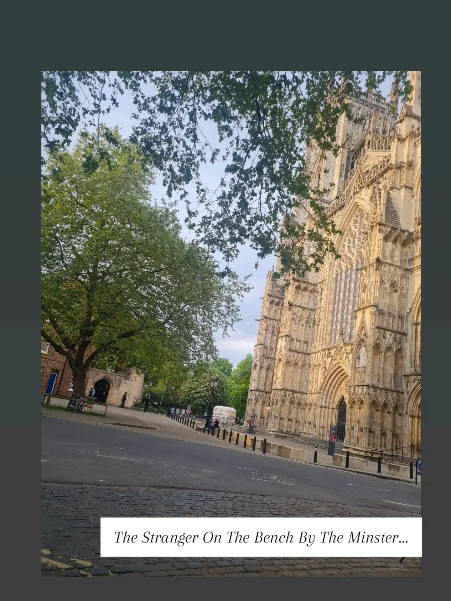 On my way back home today, I sat down and got an ice cream to enjoy the moment as I've been rushing around all day. Not long after a lady in her 70s sat beside me on the bench. Me being me I start chatting away to her. I didn't know how much I needed