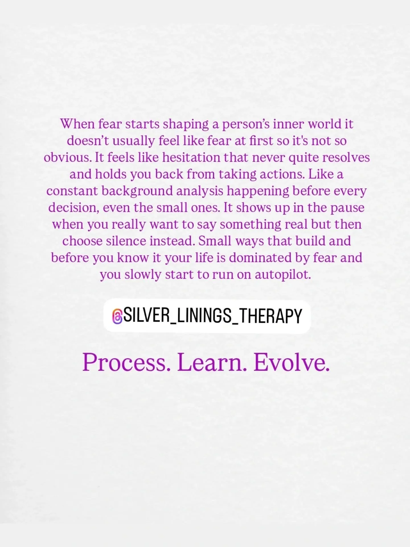 Over time that kind of internal scanning changes how life is experienced. It becomes largely something to survive. The mind begins to prioritize safety, comfort or escapism over possibility even when there isn&rsquo;t any immediate danger. So the per