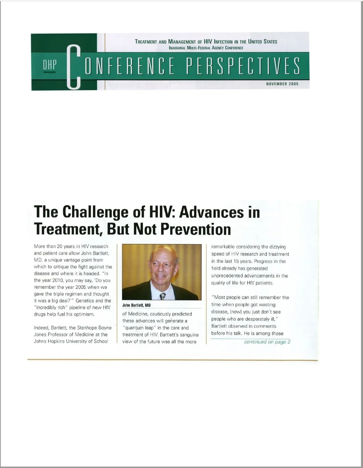 Writing: HIV meeting coverage