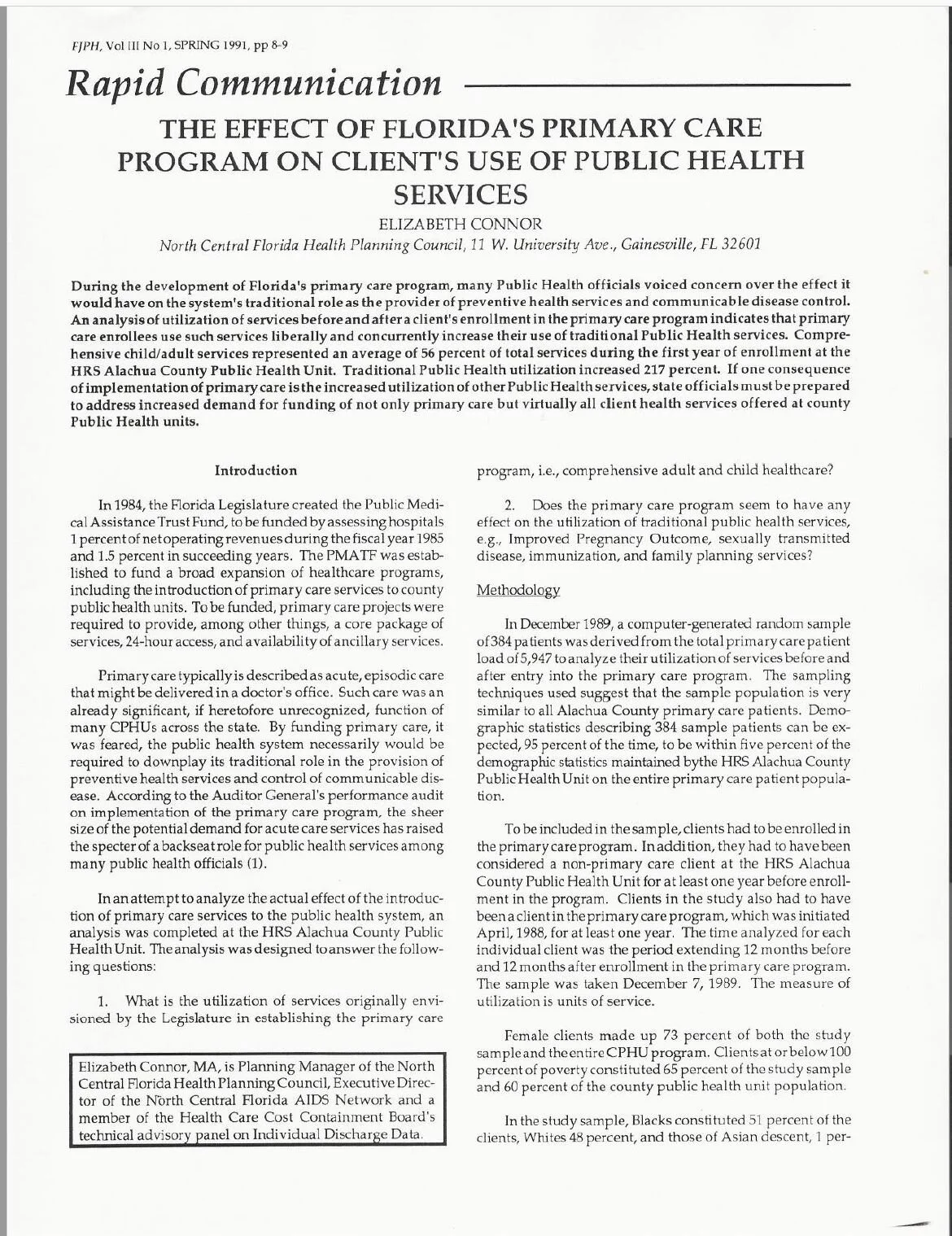 Writing: Peer-reviewed article
