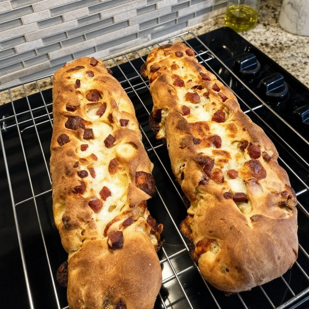 Prosciutto Provolone Bread