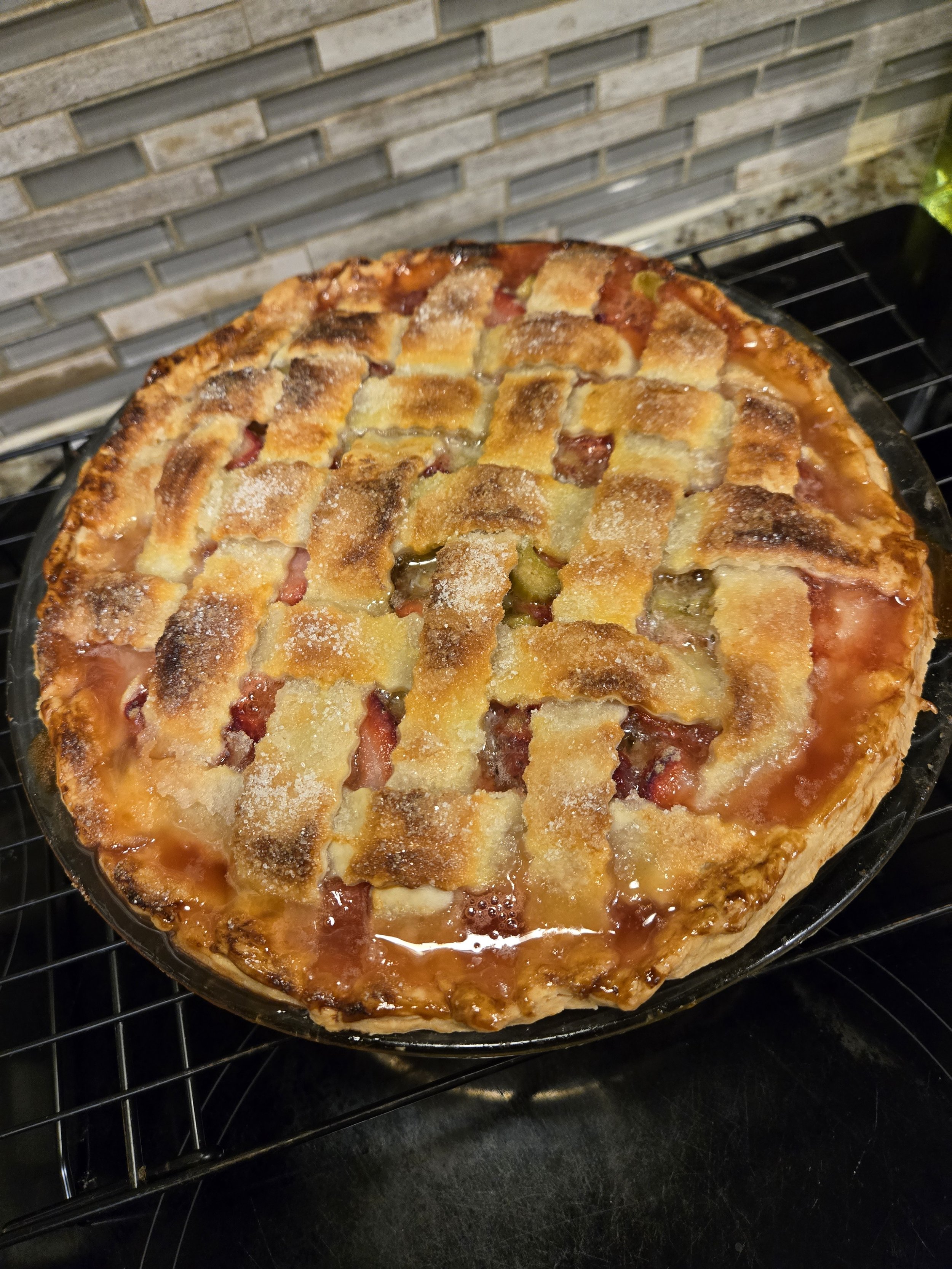 Strawberry Rhubarb Pie