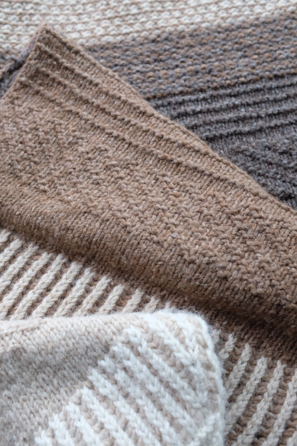 Hinterland Yarn Range shawl pattern by Andrea Mowry