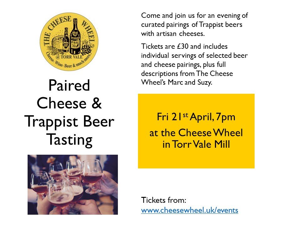 Paired Cheese and Trappist Beer Tasting