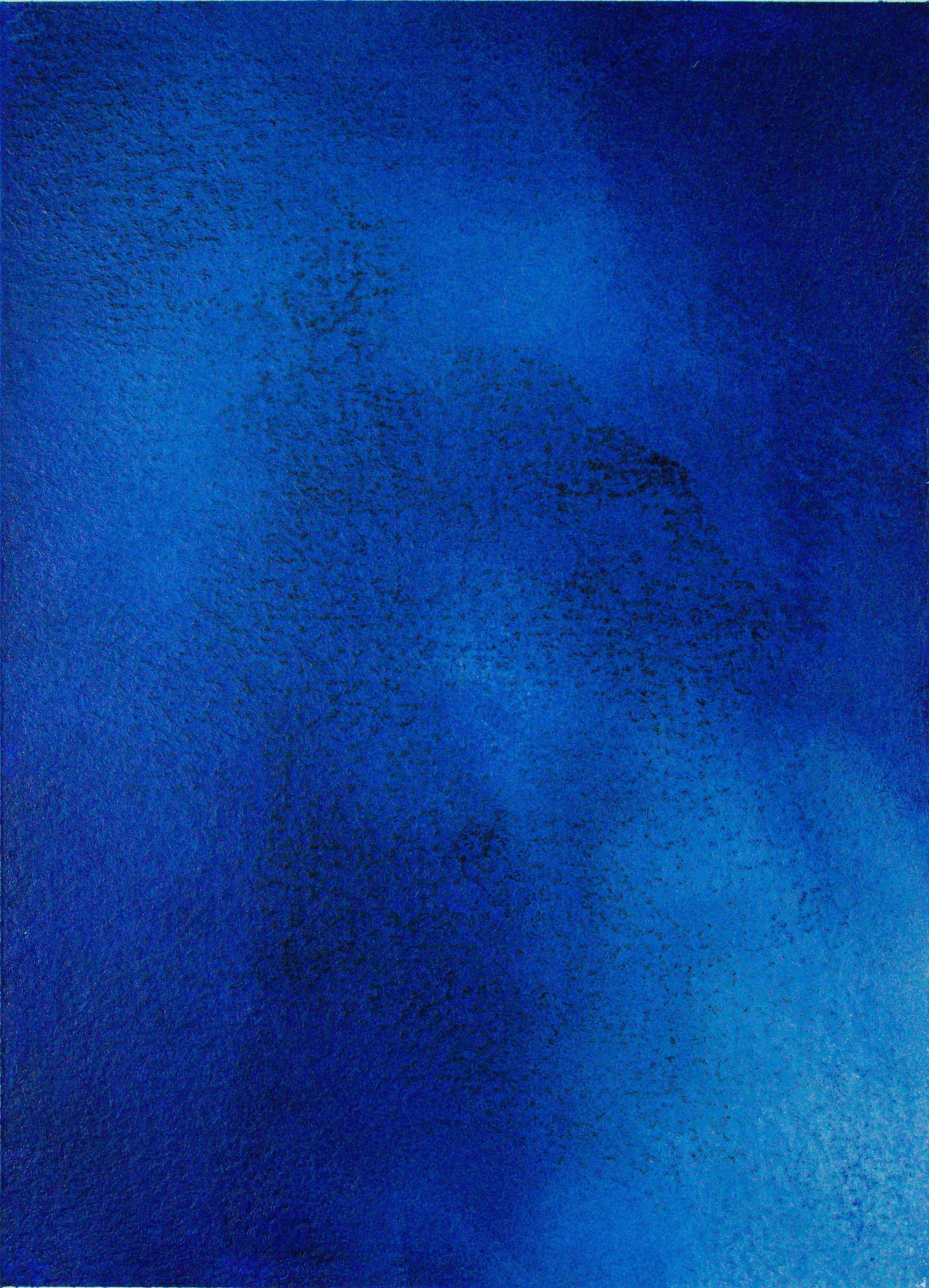 ‘Whispers of the Deep’ by  is an enigmatic exploration of blues. It beckons with fluidity and depth. Imagine standing on the shore at twilight, where sea and sky merge seamlessly. The undulating brushwork hints at hidden narratives—the murmurs of for