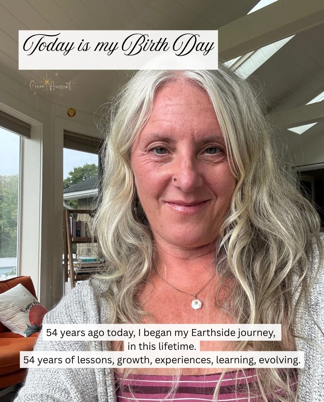 🌟Today is my Birth Day🌟

54 years ago today, I began my Earthside journey, in this lifetime.  The lifetimes before were preparation for this journey.  This one is significant. 

As I reflect on my journey until this point, I feel deep gratitude.  G