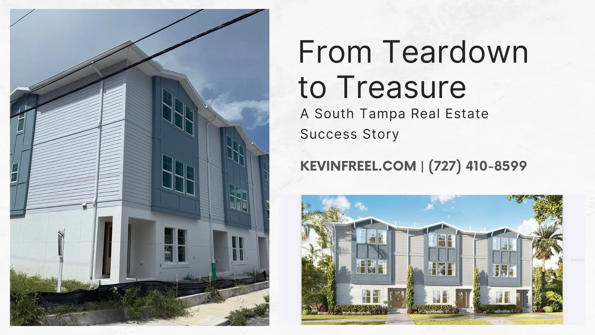 From Teardown to Treasure: A South Tampa Real Estate Success Story