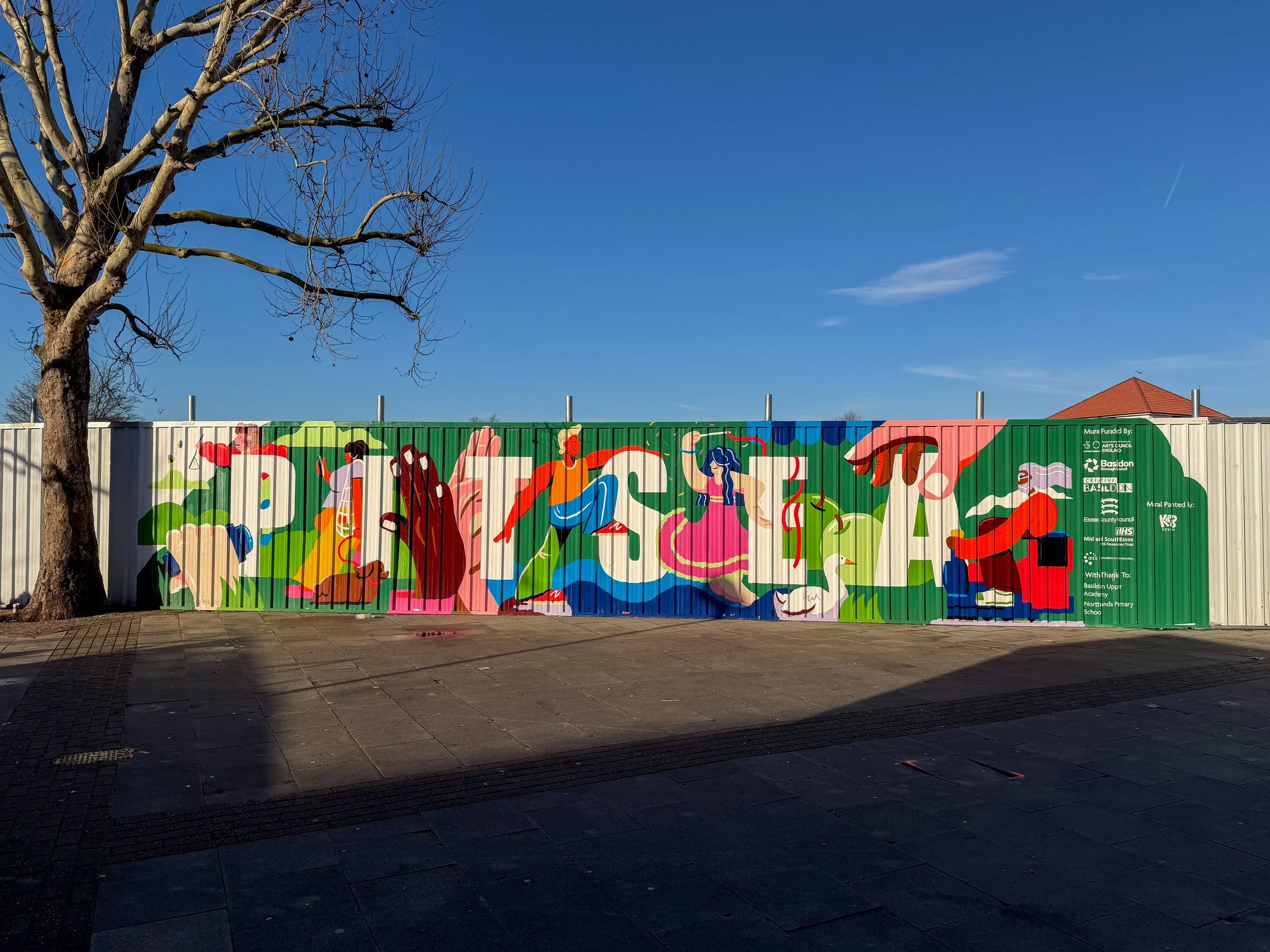 Pitsea Town Mural