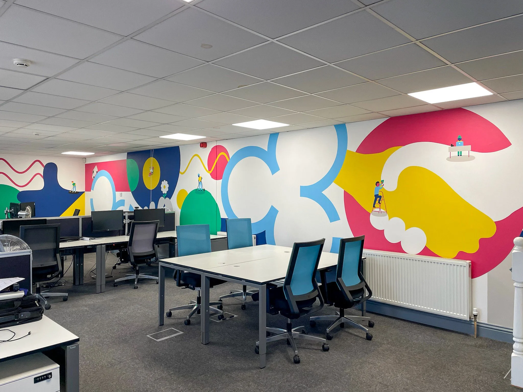 3Way Office Mural