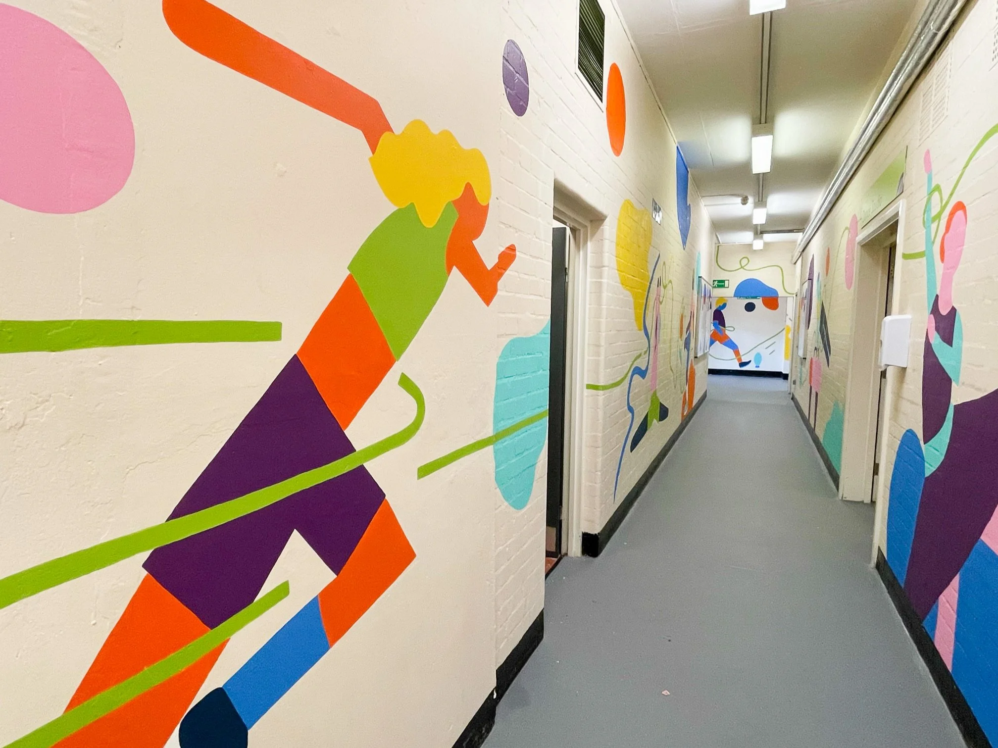 St Augustine's School Mural