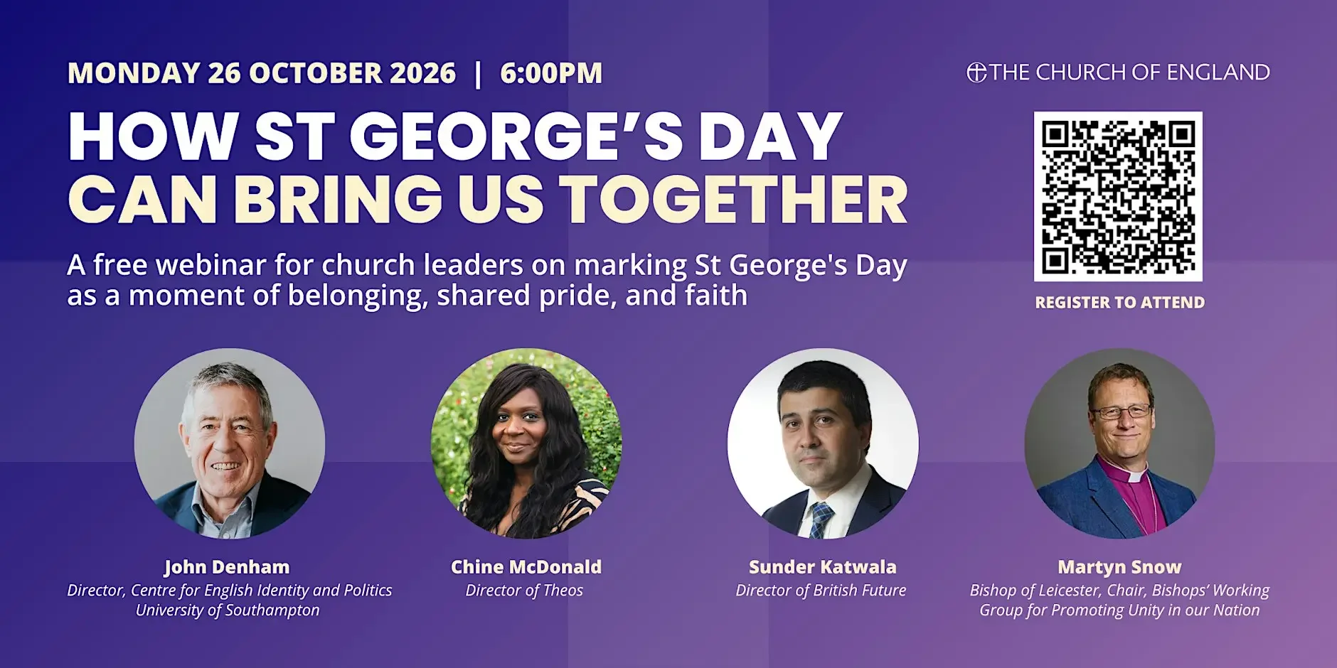 St George's Day webinar