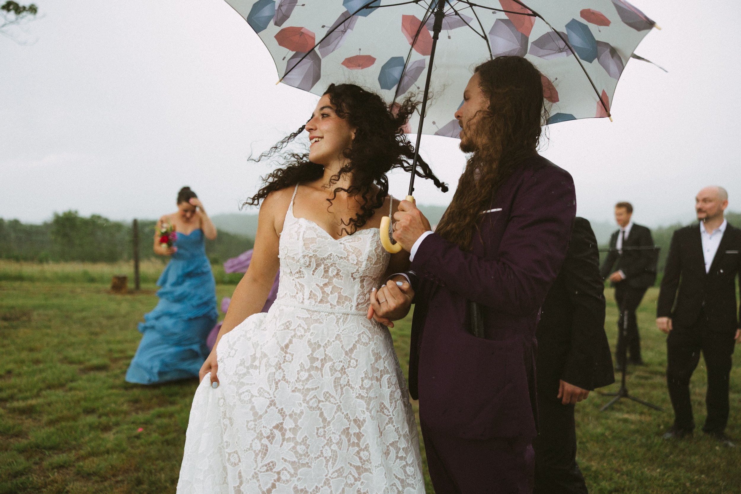 Bride and groom, intentional, non-traditional wedding, West Virginia