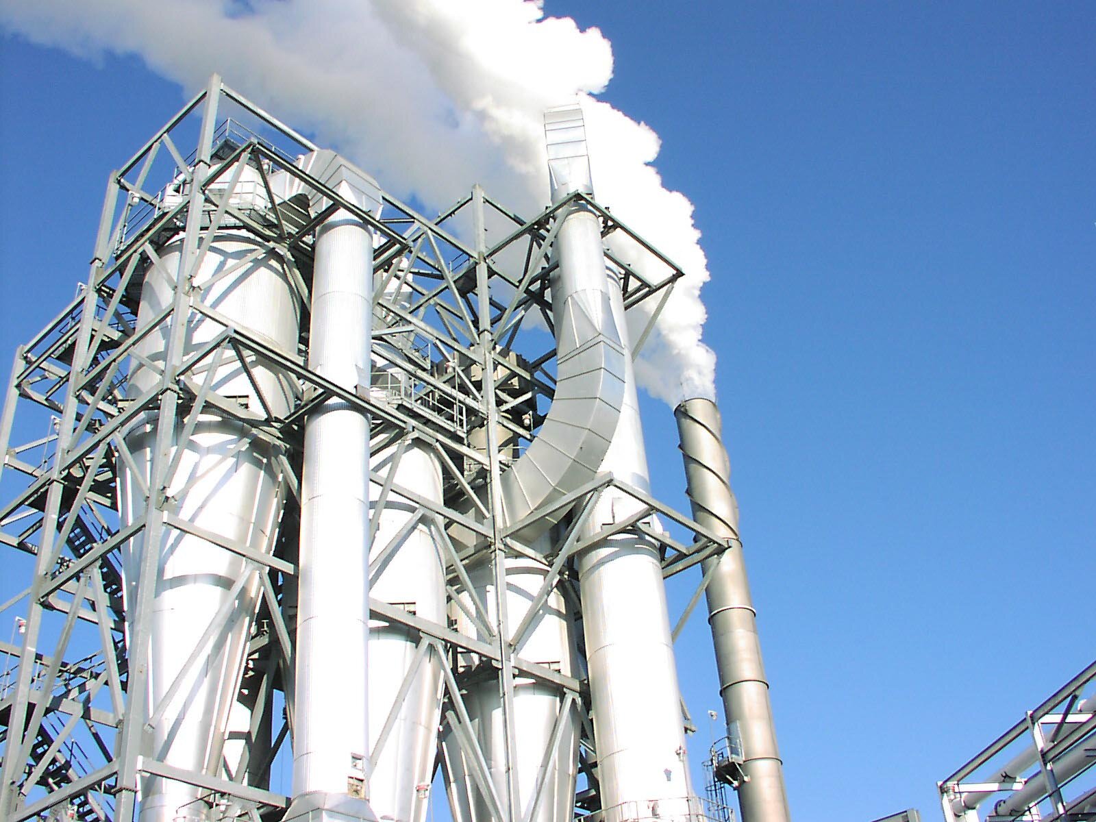   Agrandissement en Louisiane  d'un complexe de production de pâtes à papier / 225 Tonnes acier galvanisé 