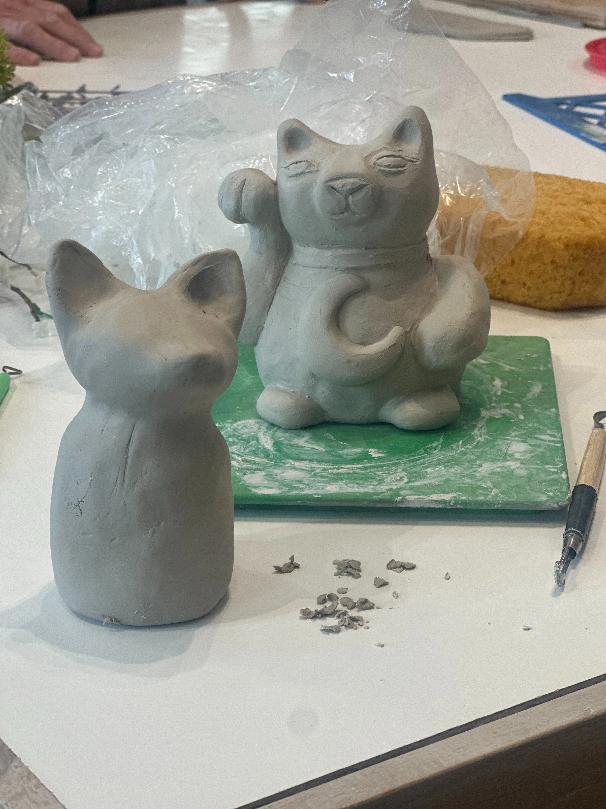 animal sculpure student.jpg