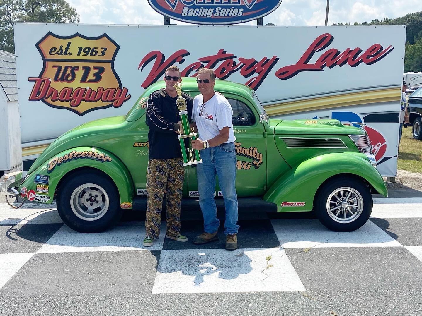 What a wild weekend for ECG&rsquo;s first trip out to US 13 Dragway in Delmar, DE! 

And no&mdash;you&rsquo;re not seeing double&mdash;we had a back to back win by @magers16 with the #MagersFamilyRacing crew, taking home 🥇 both days in a row! Lots t