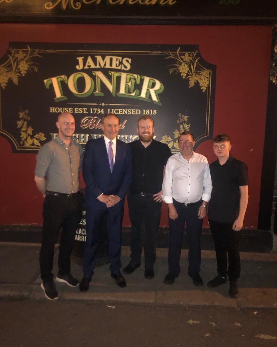 Toners welcomes An Taoiseach @ Toners Pub Baggot St✨
