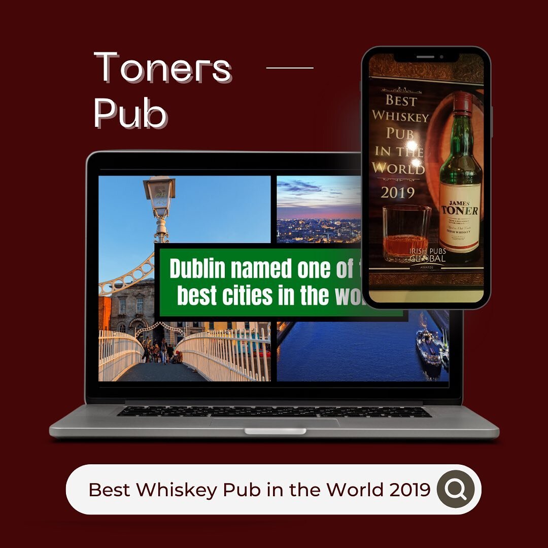 Dublin has been named as one of the Best Cities in the World&hellip;and we couldn&rsquo;t agree more🎉
.
Try a pint in one of the Best Whiskey Pubs in the World after an afternoon exploring the City✨
.
https://www.irelandbeforeyoudie.com/dublin-named