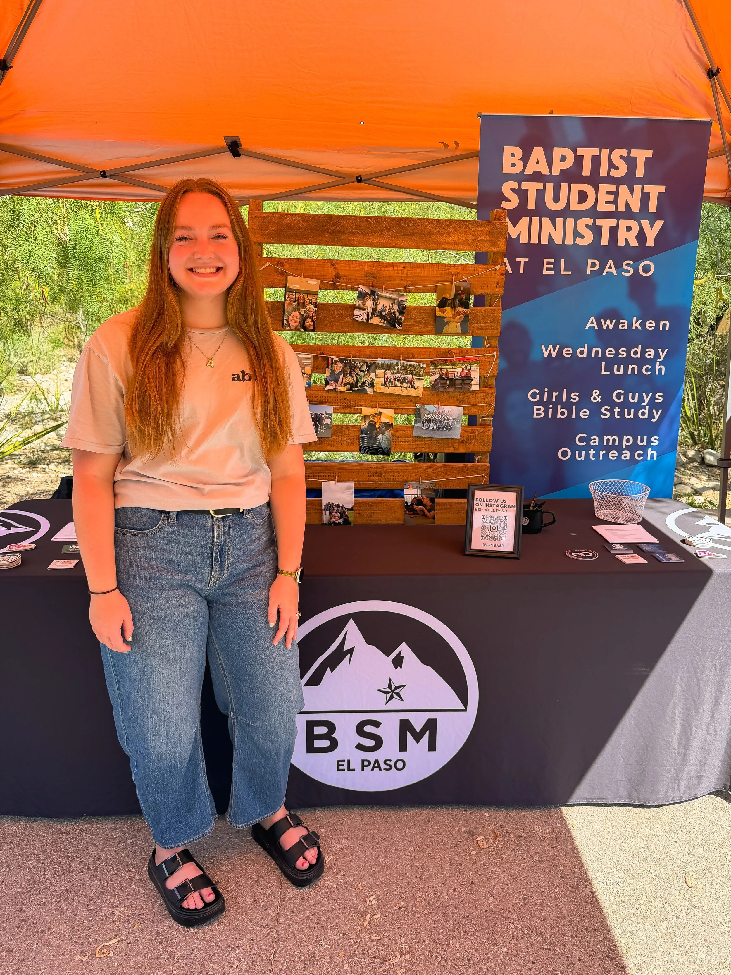 One last orientation to come visit us ⛏️❗️

In just THREE WEEKS our welcome week events start!! Share this post with a UTEP student you know so they can check us out 👀

#utep #utepstudentlife #campusministry #firstweekofschool #bsm