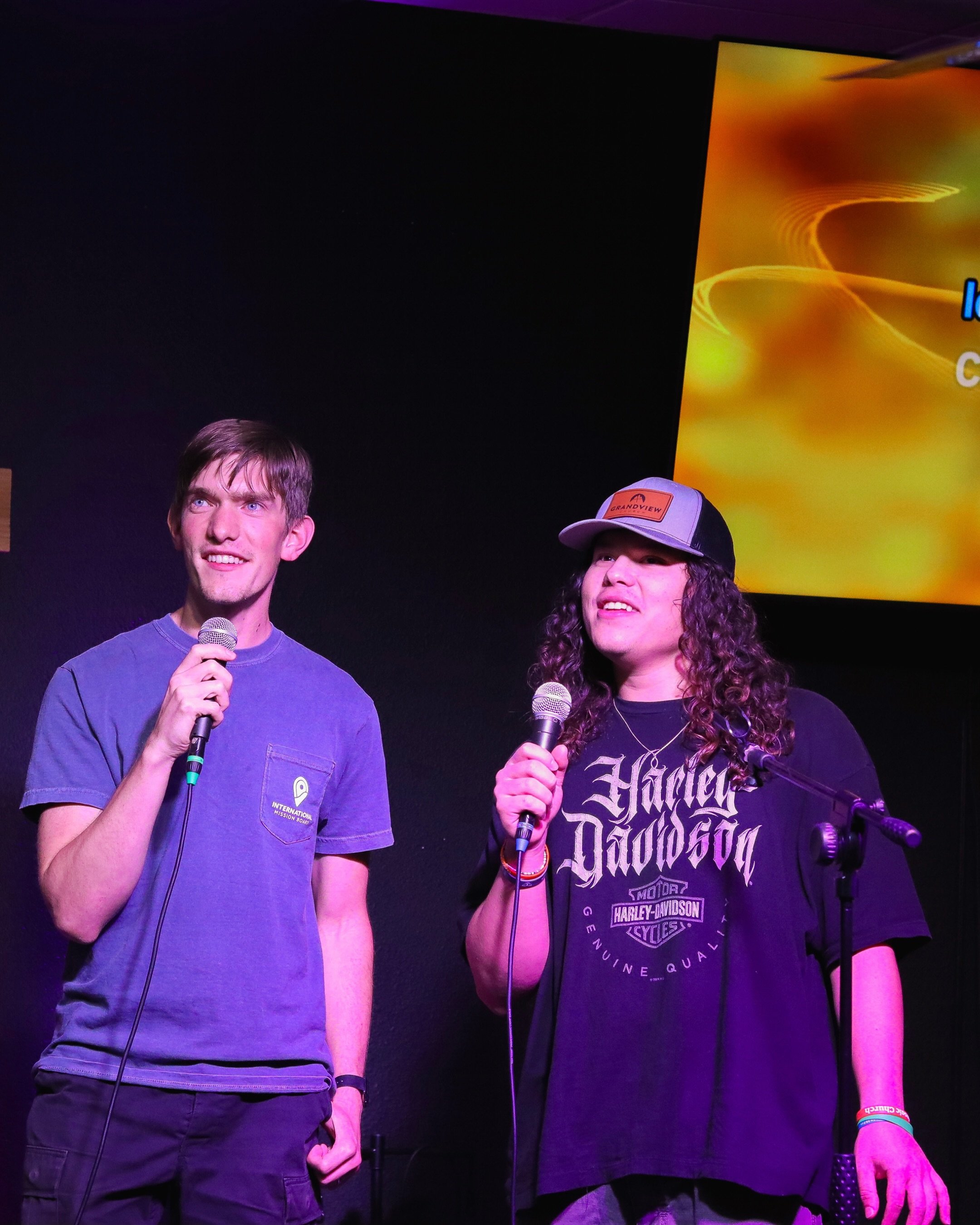 we&rsquo;ve got some karaoke superstars here 🎤

we had a blast singing our hearts out with you!! 

#karaoke #utep #bsm #welcomeweek
