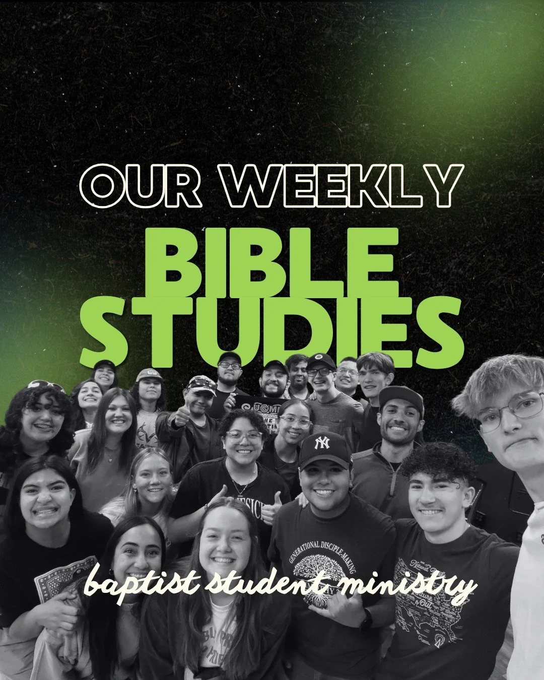 you don't have to follow Jesus alone 📖🤍

We're back in the word together starting this week! Gather with us to study the book of Luke, grow in our faith, and pursue Jesus together.

#biblestudy #collegebiblestudy #utep #bsm #christiancommunity