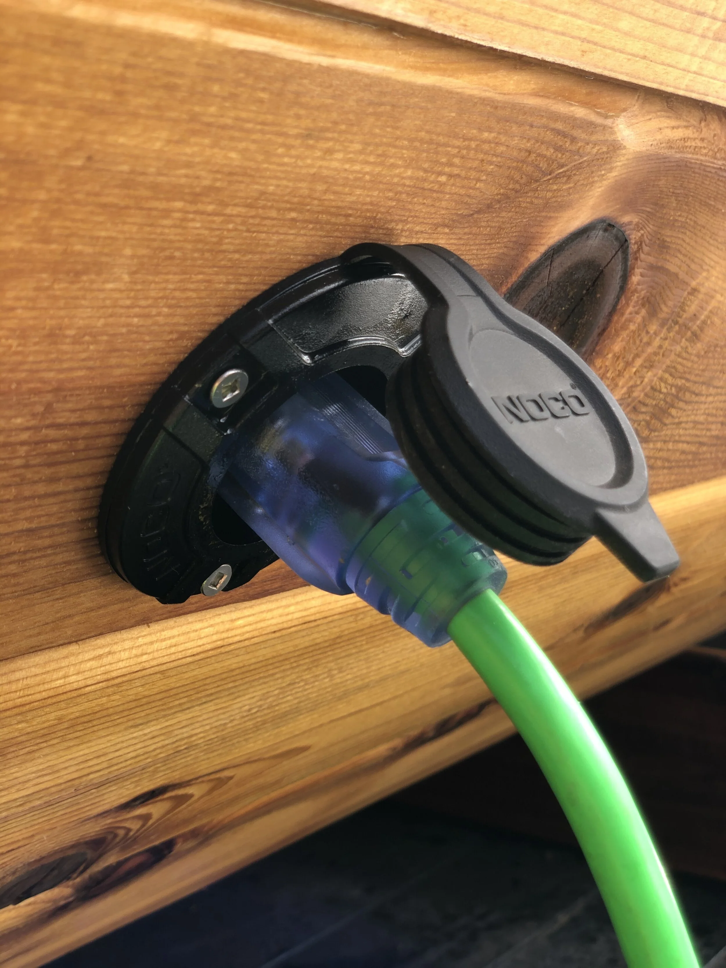 LED under bench lighting in the sauna