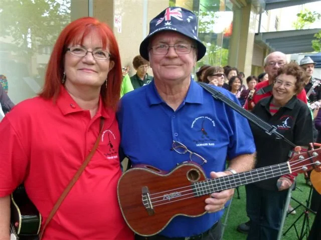 Meg and Frank Molloy - BUG's  Australia Day -  