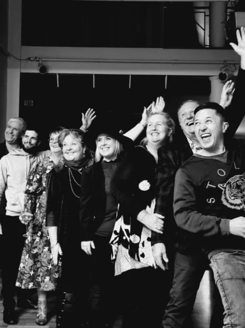 After Party fun.  Pink Limo Drivers.  