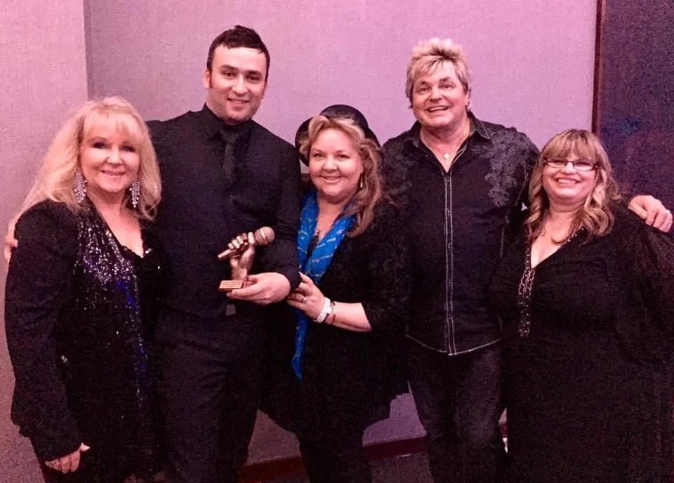 VAC Benny Awards - Karen Davy-Perrett, Che Orton, Kevin Greaves and Michelle Lightband