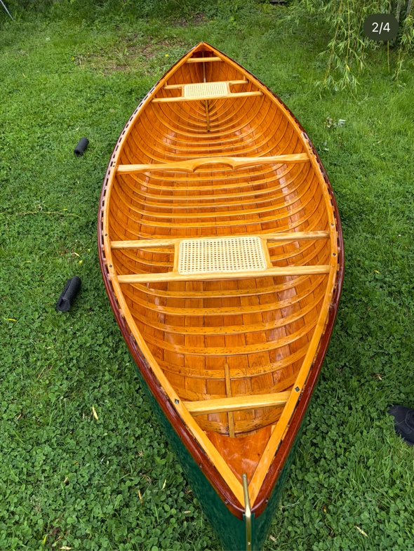 Traditional Wood-Canvas Canoe Full Restoration