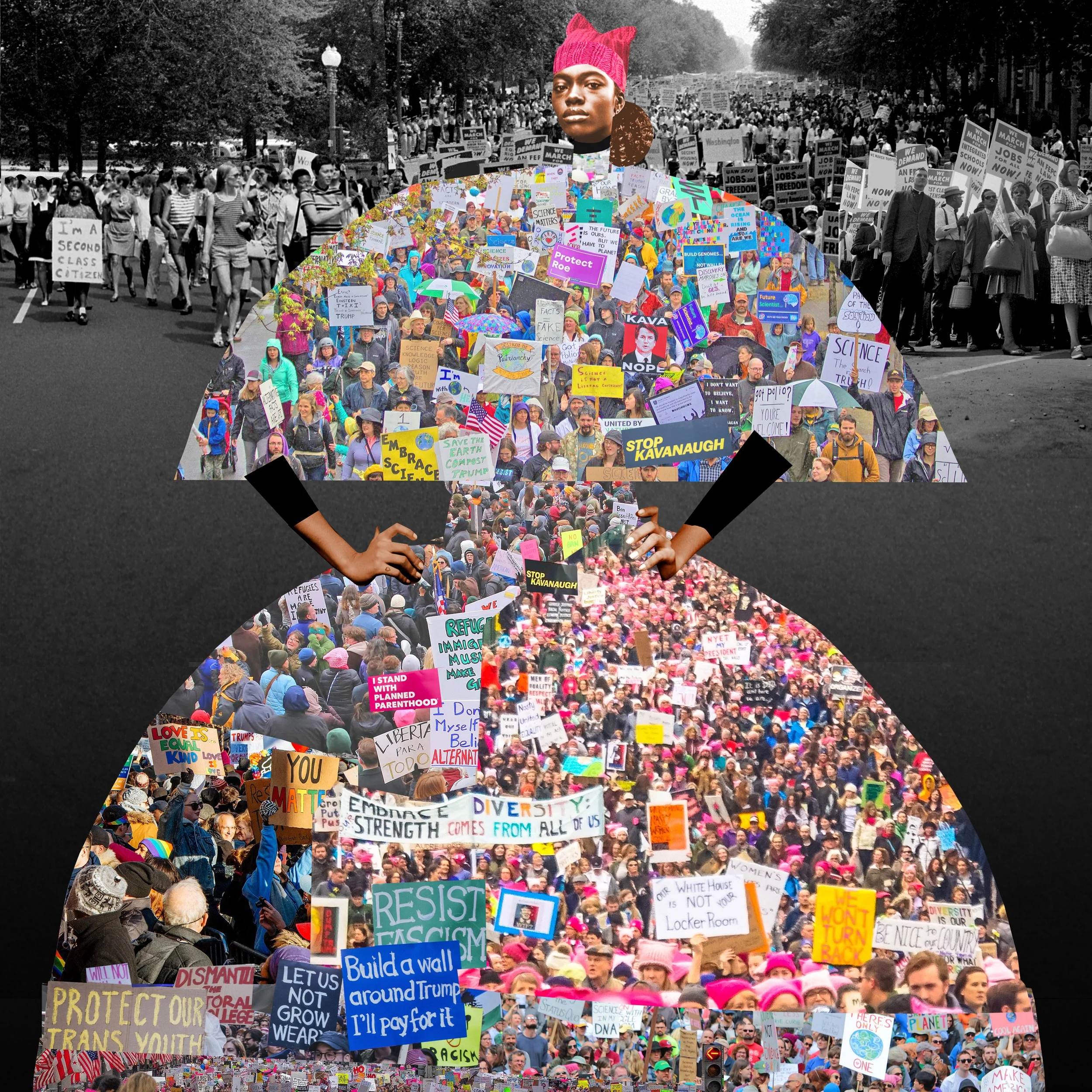 Johanna Goodman  
 We Are Not the Resistance  
by Michelle Alexander 
(+ society of illustrators gold medal, editorial)