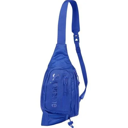 supreme side bag blue