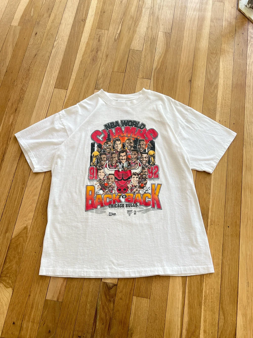 Chicago Bulls 91,92 Championship Tee — Reunion