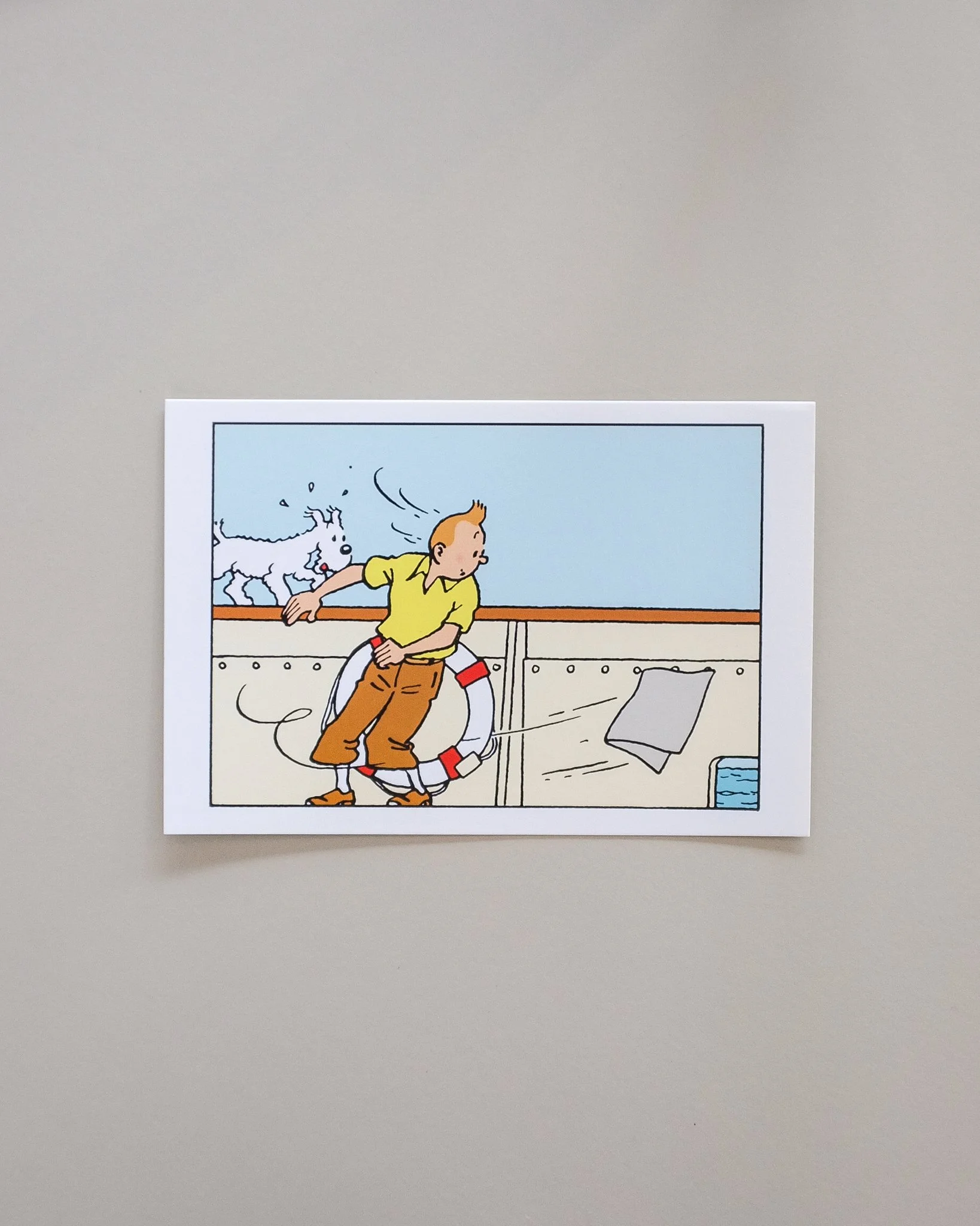 Tintin Postcard [ 030 ]