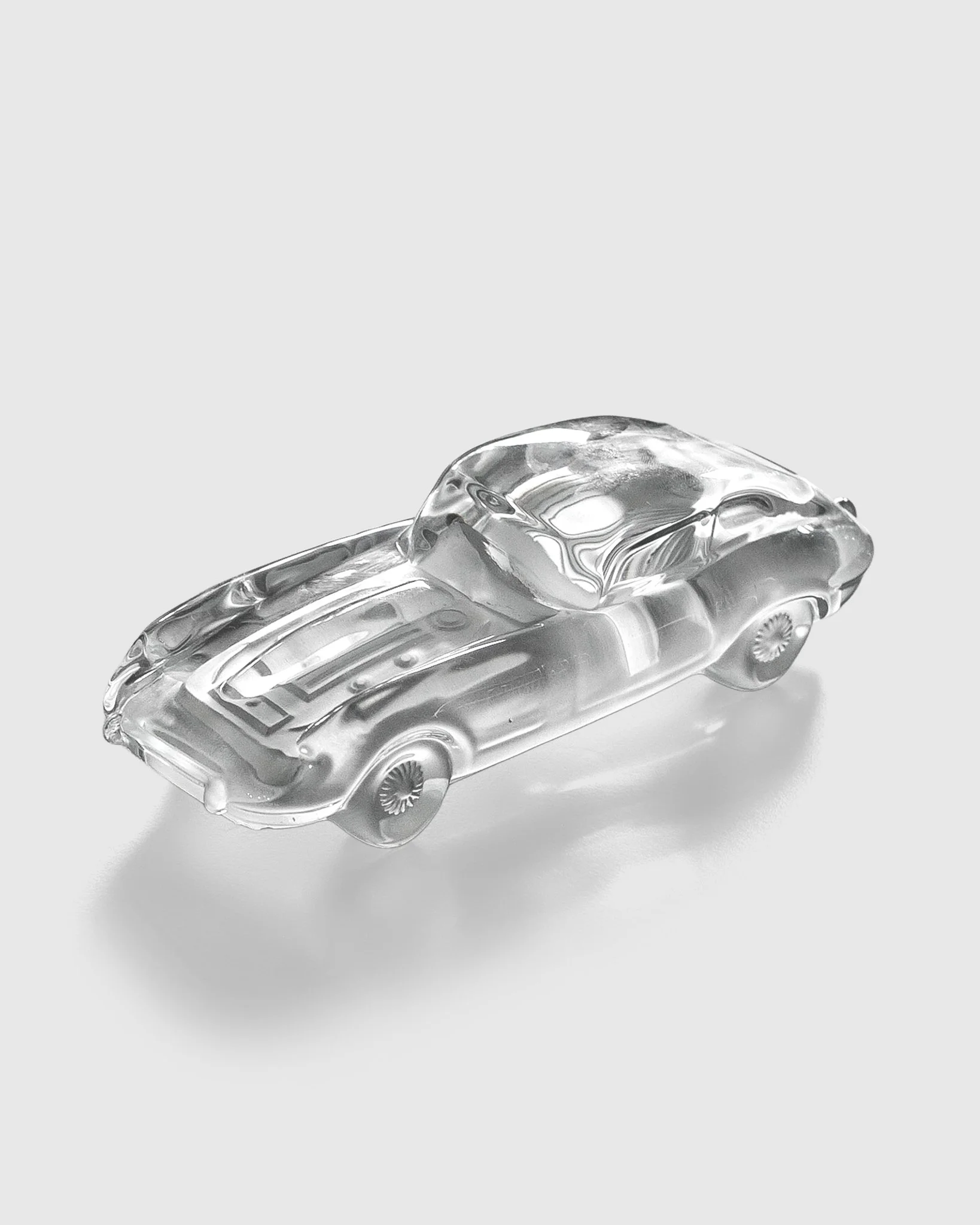 Glass [ Jaguar E-Type ] Paperweight