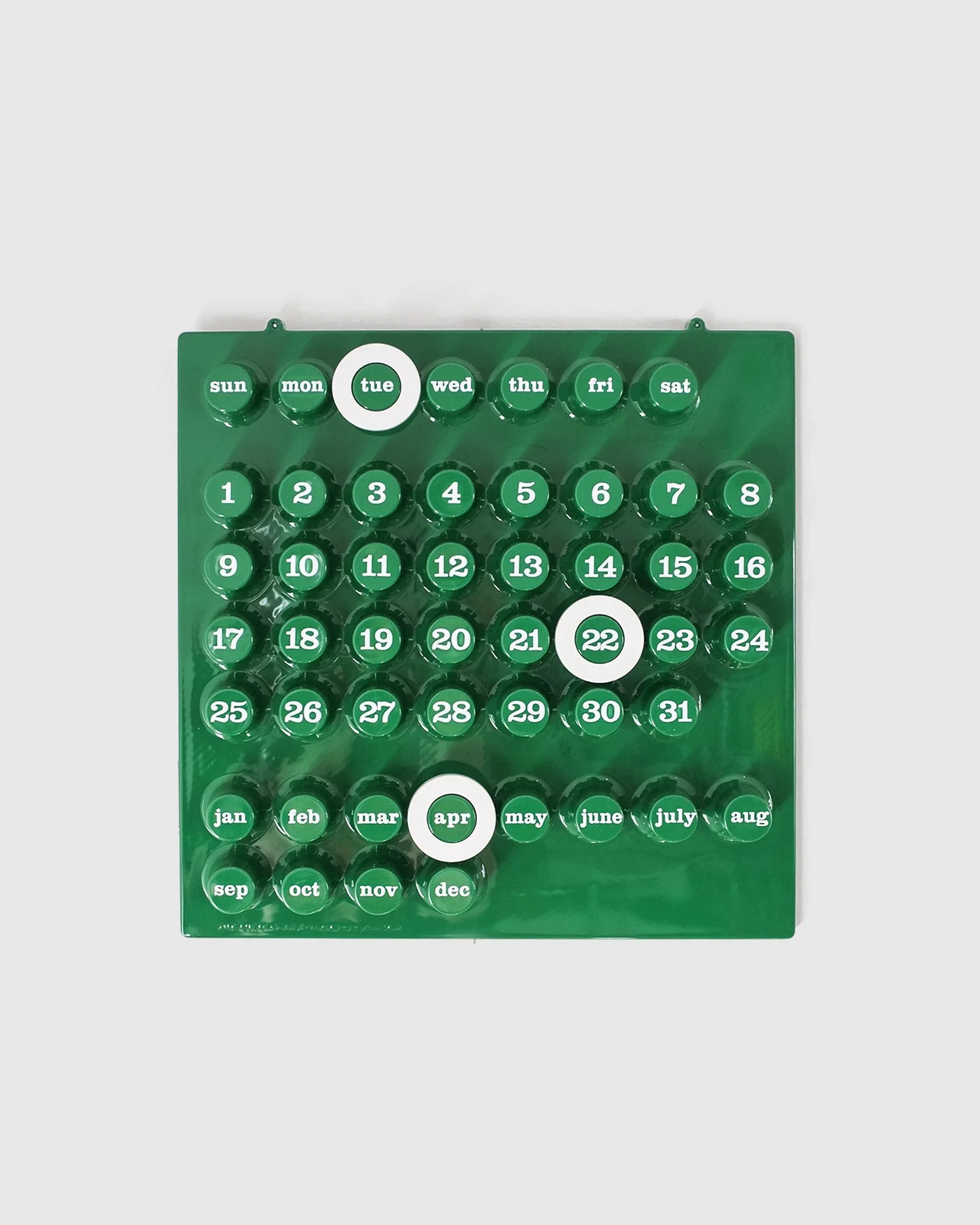 Green [ Ring-A-Date ] Perpetual Calendars by Giorgio Della Beffa