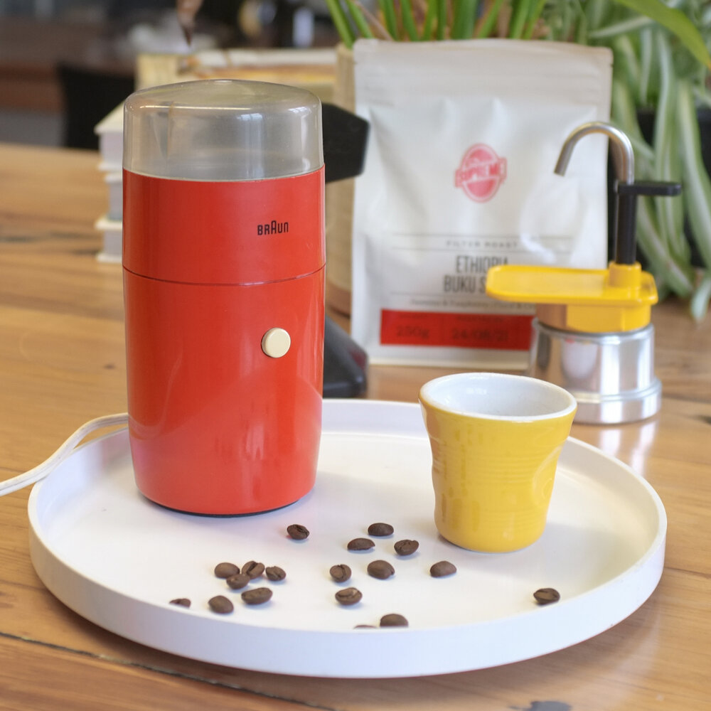 Iconic Braun KSM1 Electric Spice / Coffee Grinder Red -  Hong Kong