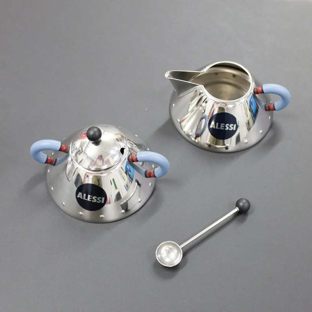 Milk Jug & Sugar Bowl Set by Michael Graves for Alessi — KIOSK