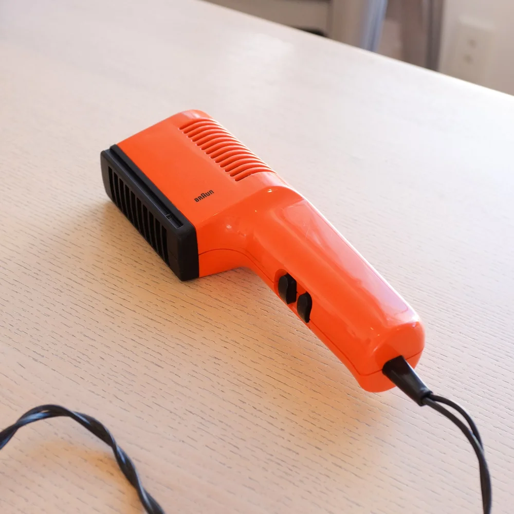 [HLD 5] Hairdryer by Reinhold Weiss for Braun — KIOSK