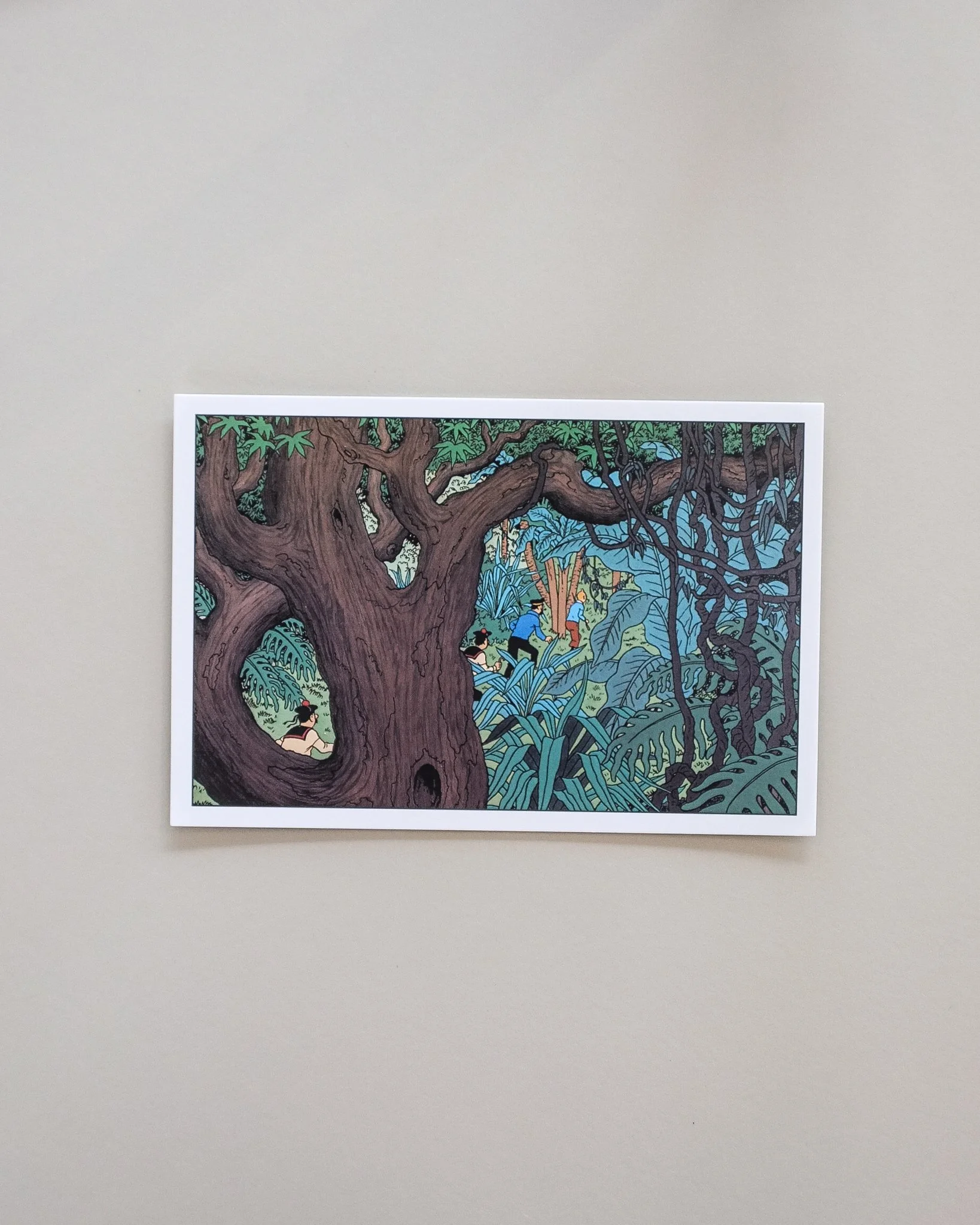Tintin Postcard [ 019 ]