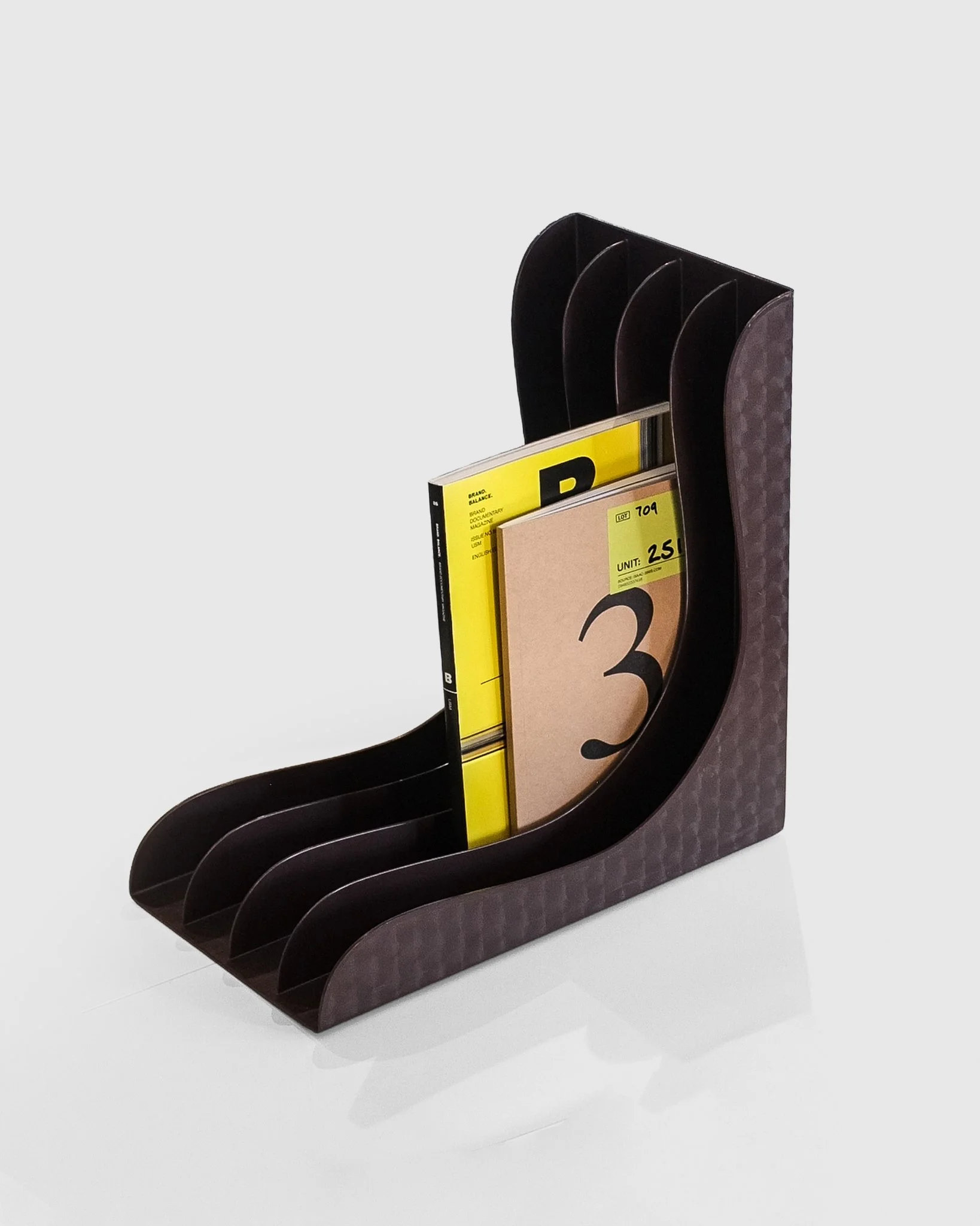 Brown Record / Book Stands by Audiosonic NZ