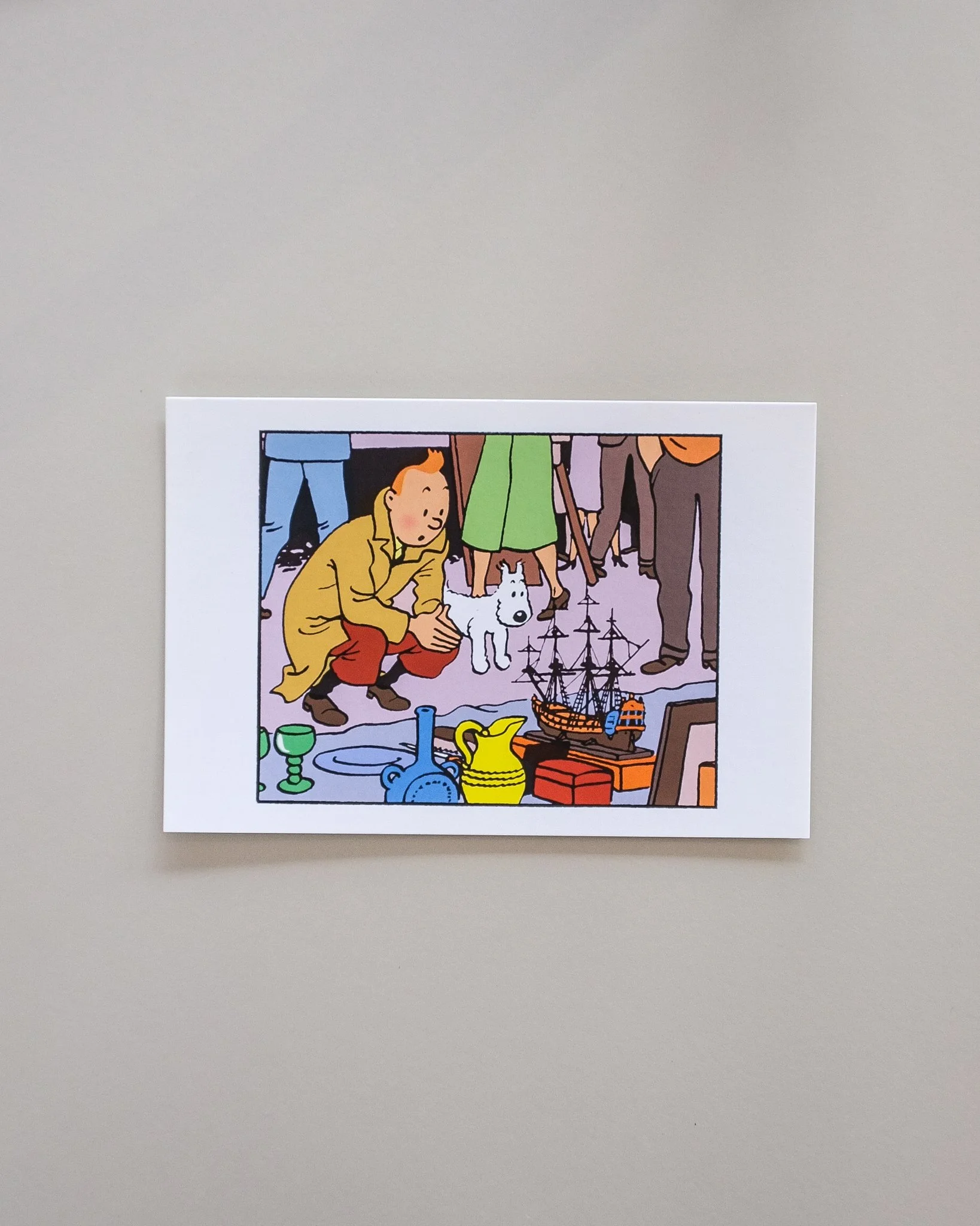 Tintin Postcard [ 040 ]