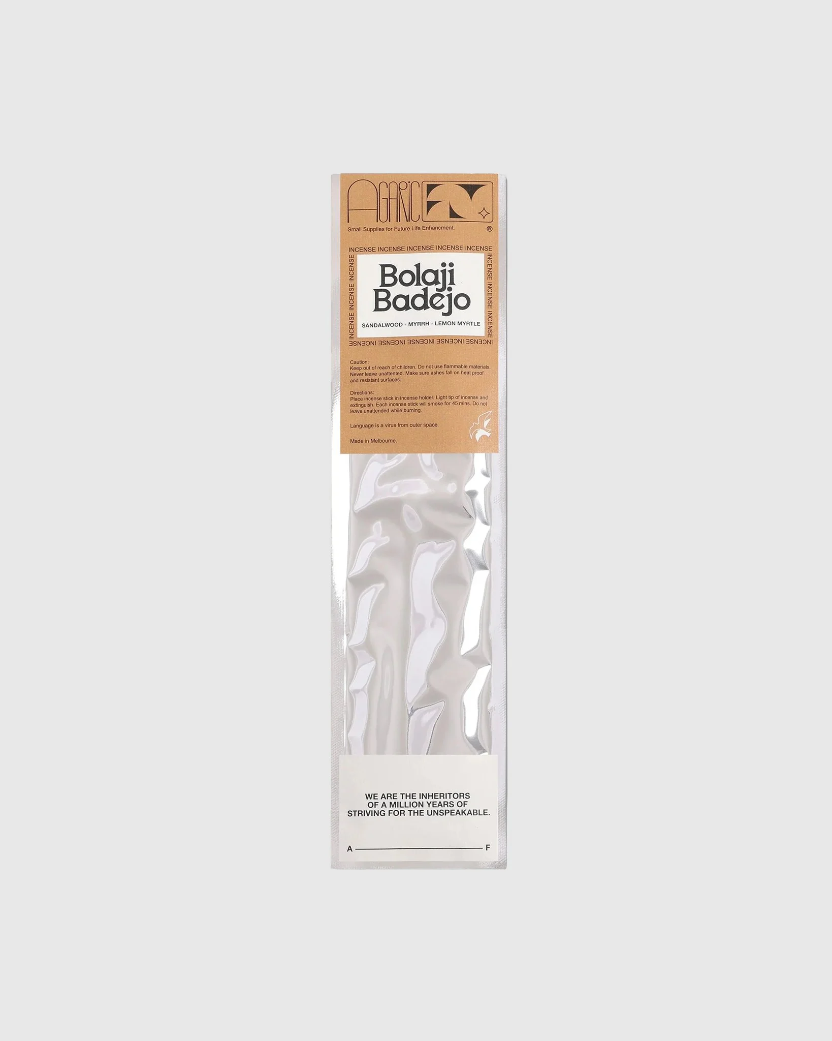 Agaric Fly Incense [ Bolaji Badejo ]