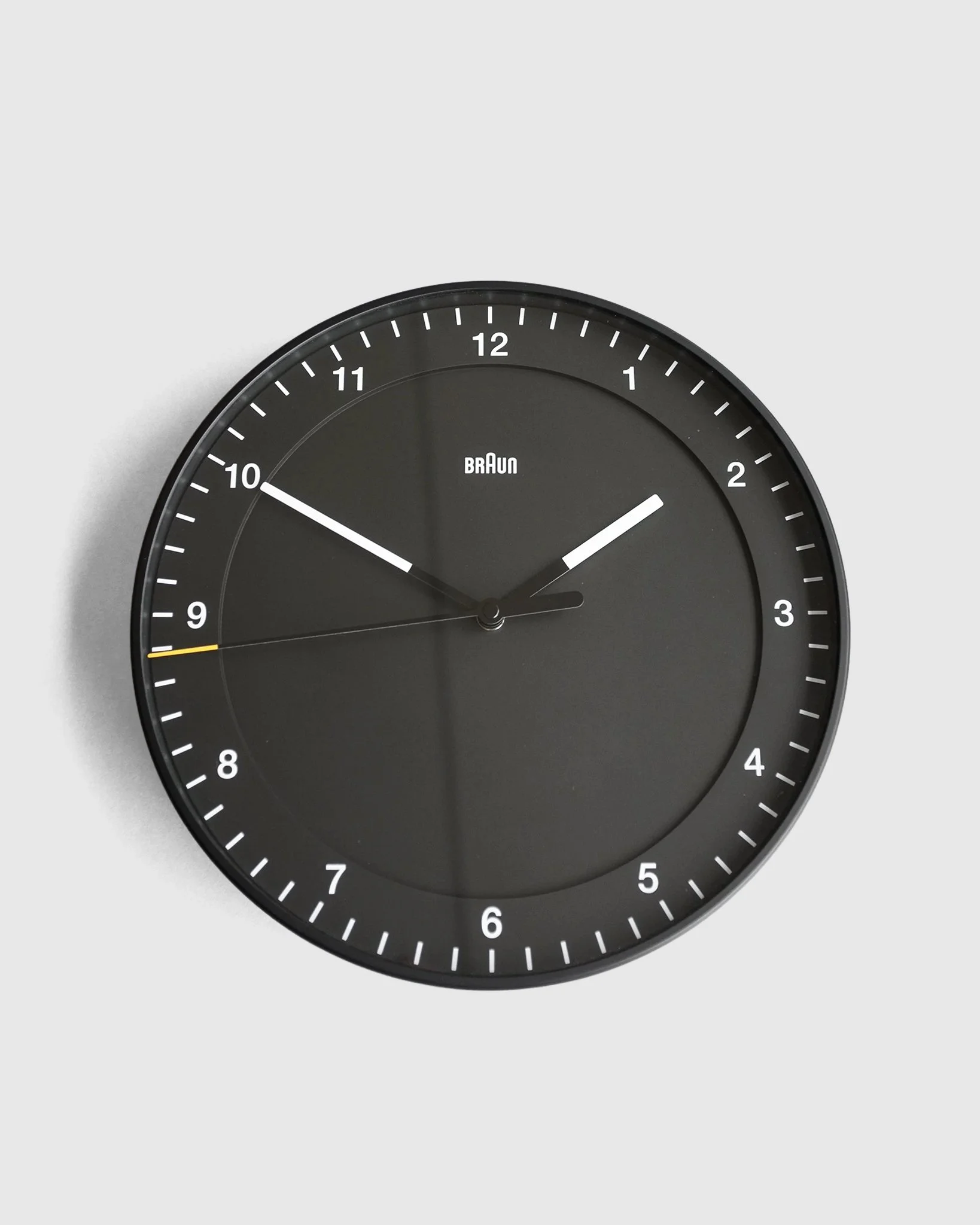 [BC17] Black Wall Clock by Braun