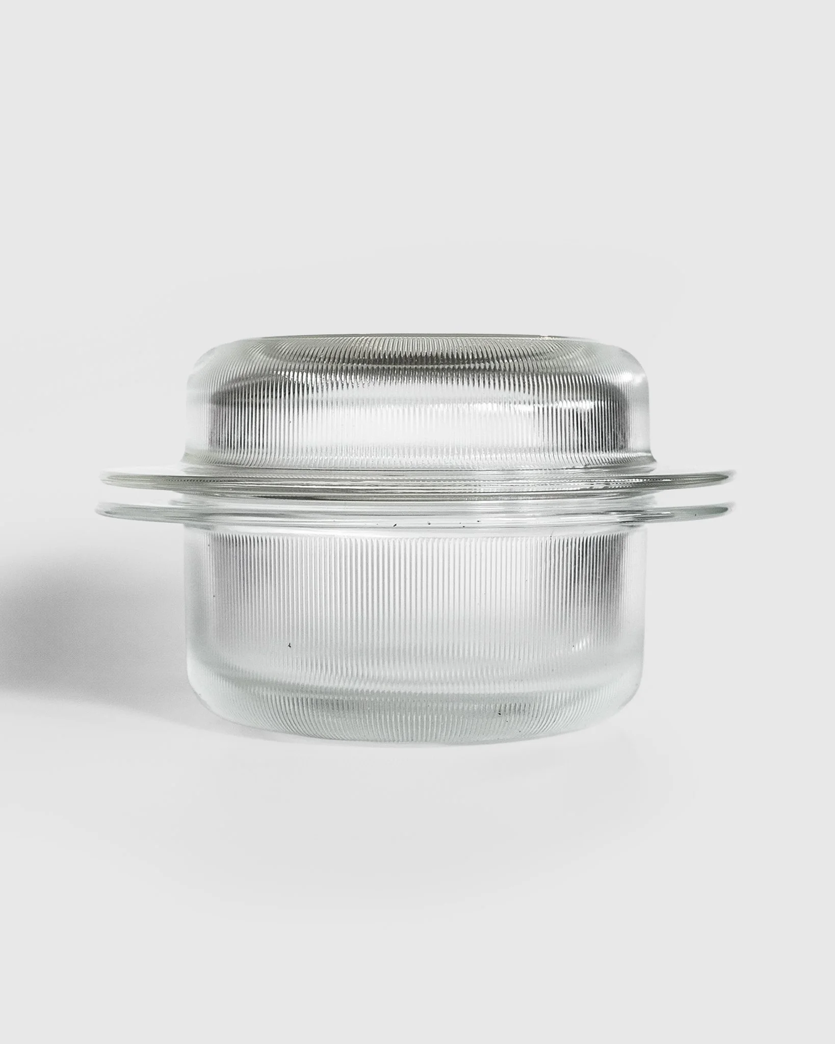 [ No.5 ] Glass Casserole Dish by Massimo & Lella Vignelli for Heller