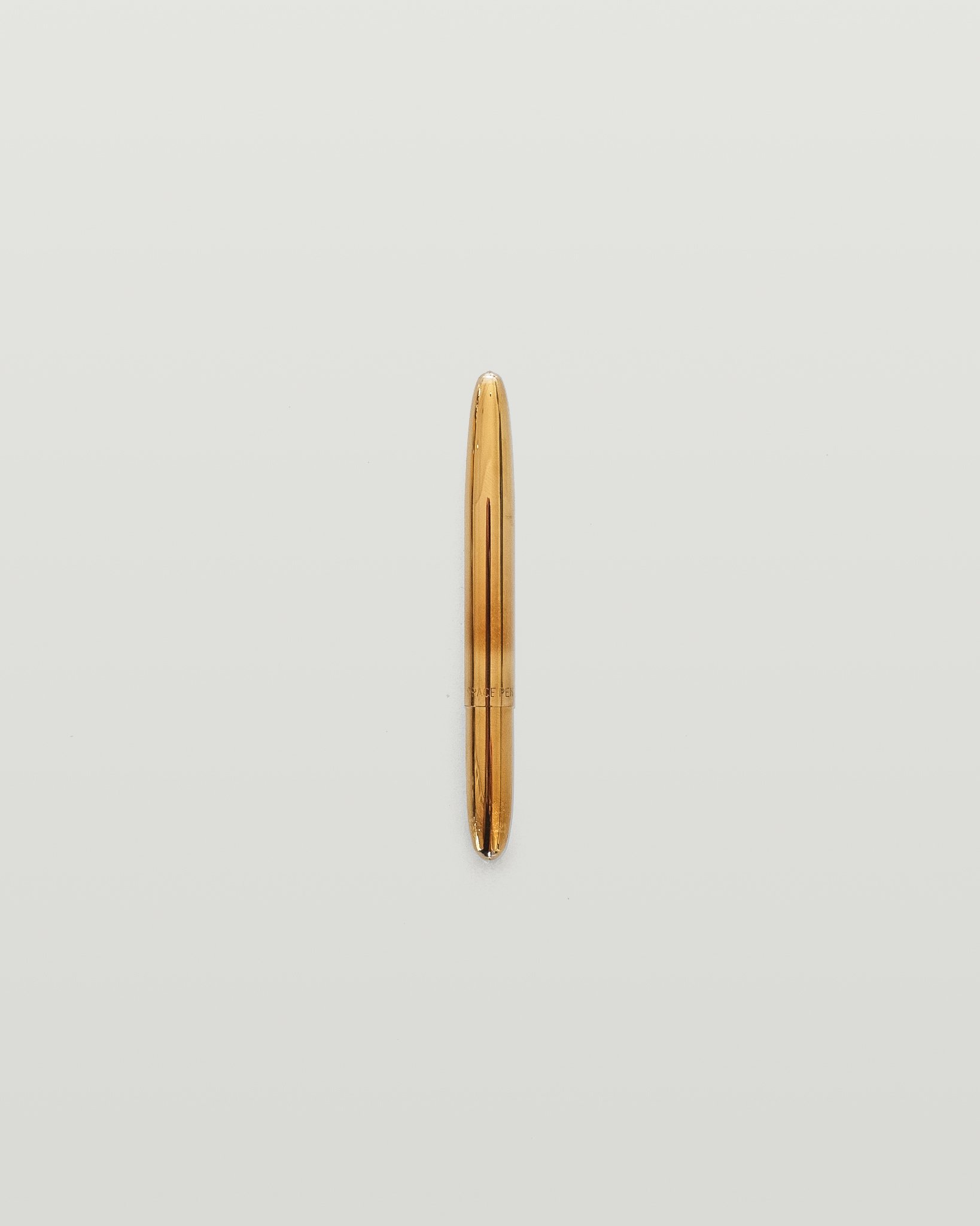 Raw Brass Bullet Space Pen by Fisher