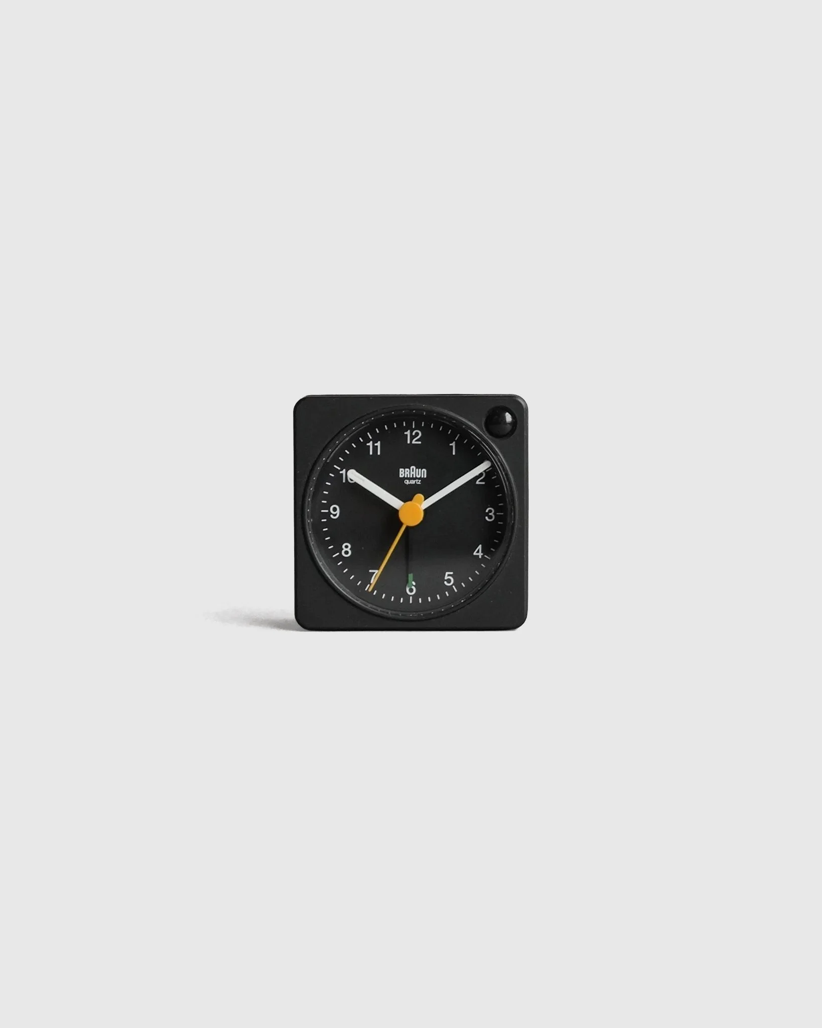 [BC02] Black Travel Alarm Clock by Braun