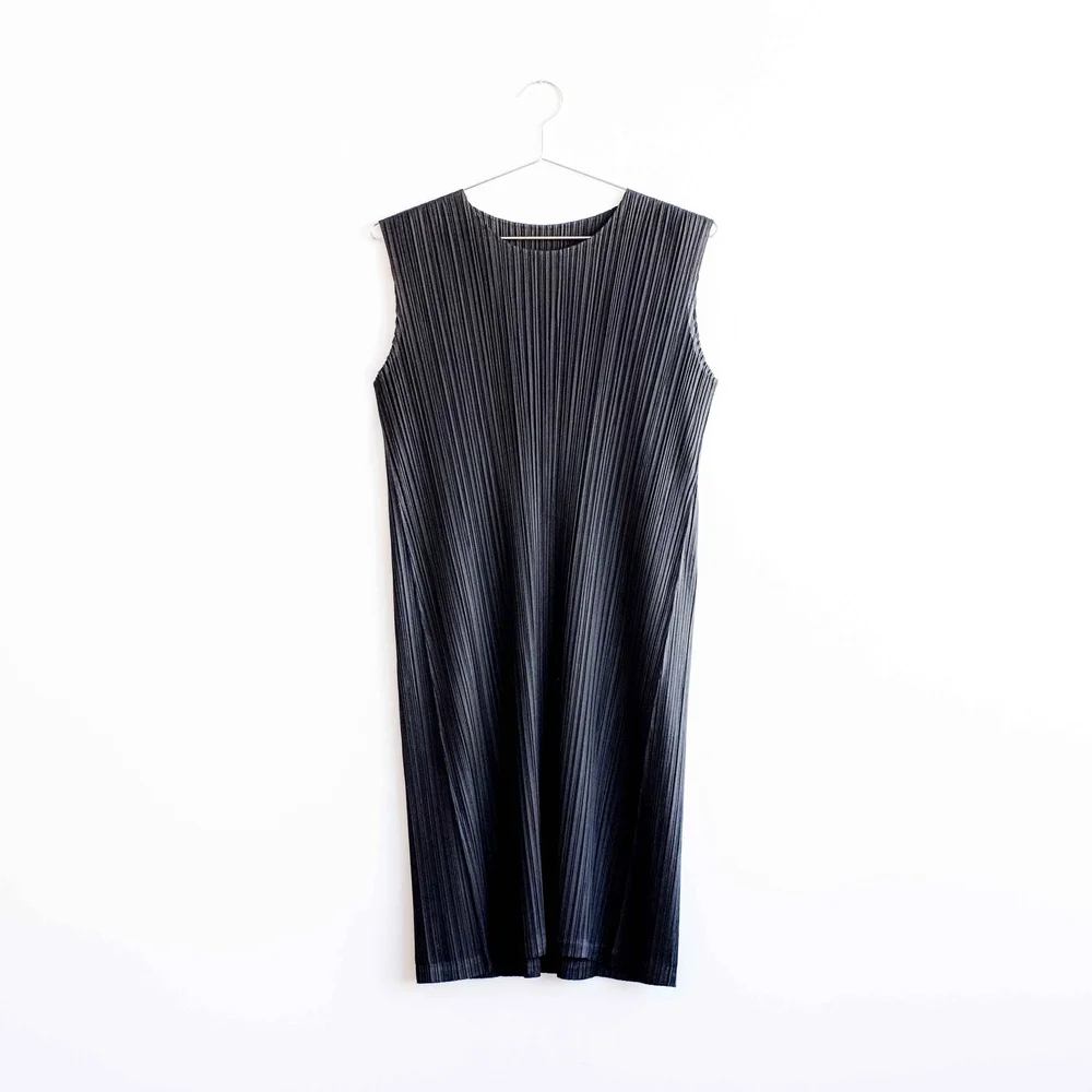 open lace back dress Issey Miyake Pleats Please Bounce Tunic Dress